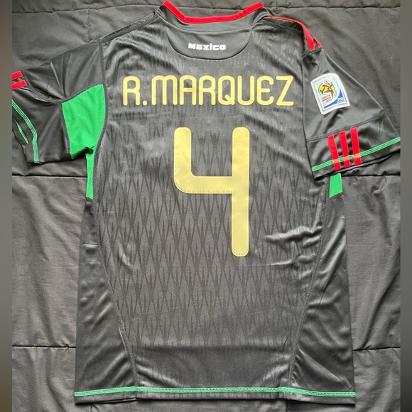 adidas | Shirts | Rafa Mrquez 4 Mexico Sl Away Retro 20 Soccer Jersey ...
